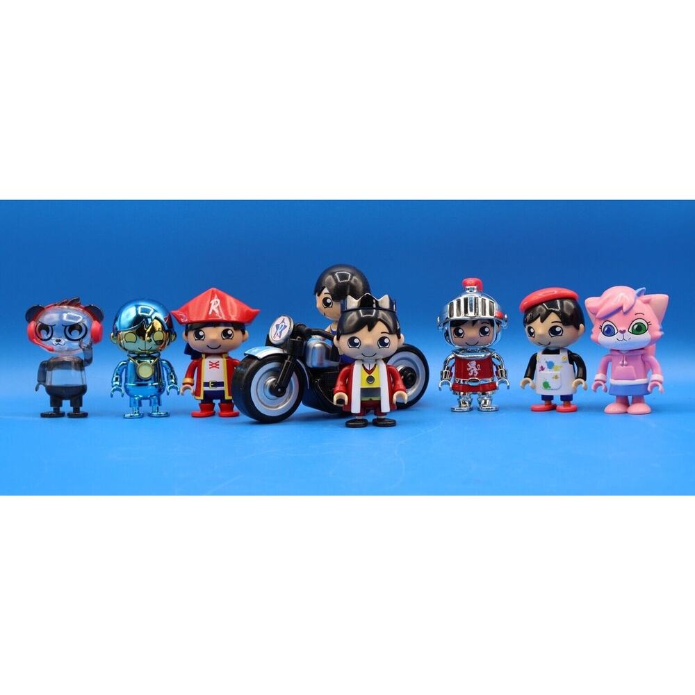 Ryan's World Toy‎ Lot Figures. *Pre-Owned*